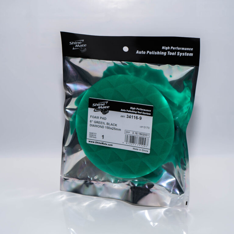 Shine Mate Green T120 Heavy Cut - Mocno Tnący Pad Polerski 150x25mm